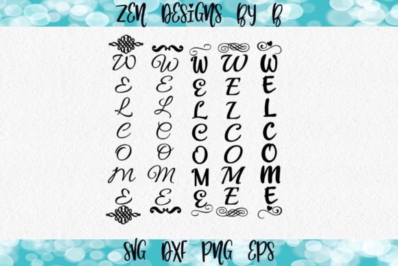 5 Welcome Porch Signs: Graphics for Crafts & Blogs