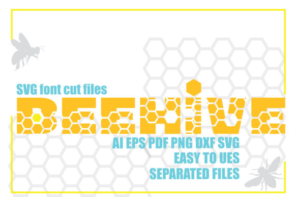 Beehive Graphics for Crafts and Local Branding