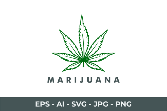Cannabis Marijuana Logo Design Template: Premium Graphics & Logos