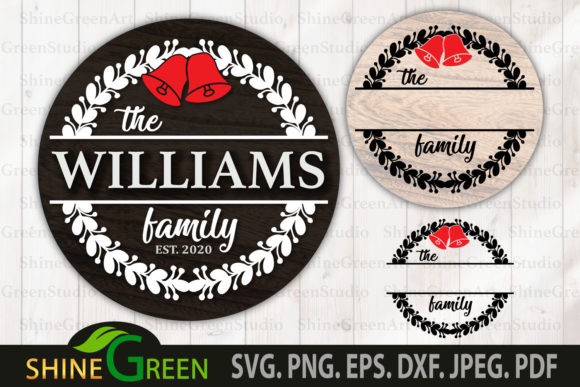 Christmas Ornament Monogram: Graphics for Crafts