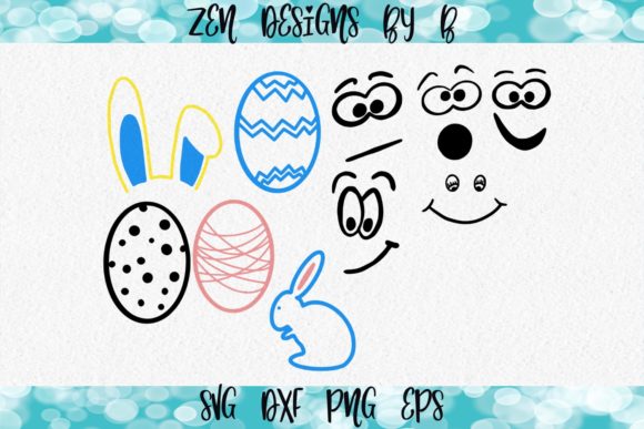 Easter Bundles Graphics for Crafts