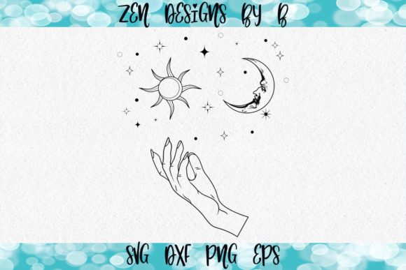 Hand and Sky Graphic: Crafts & Graphics Review