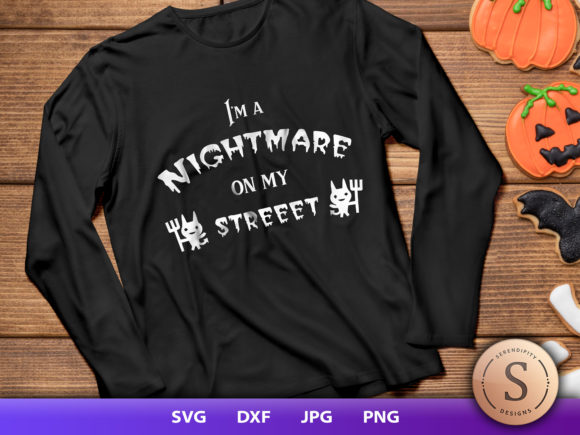 I m a Nightmare SVG: Fun Graphics for Crafts