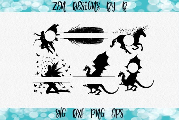 Magical Monogram Bundle: Graphics for Crafts & Blogs
