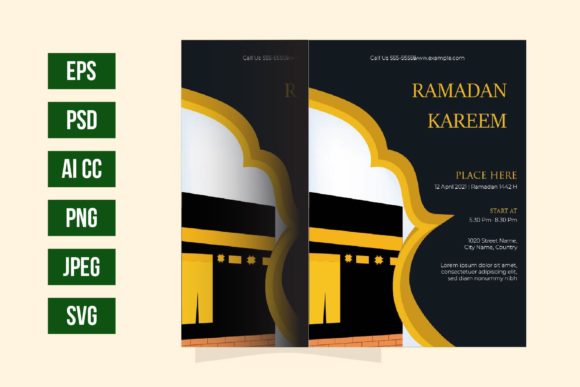 Ramadan Flyer Templates: Premium Graphics & Print Templates