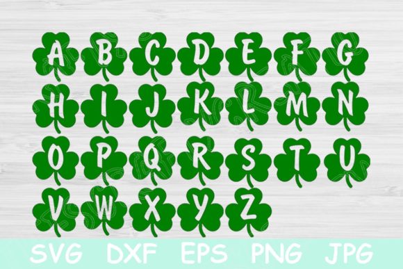 Review: St Patricks Day Svg Fonts Shamrock Svg for Embroidery