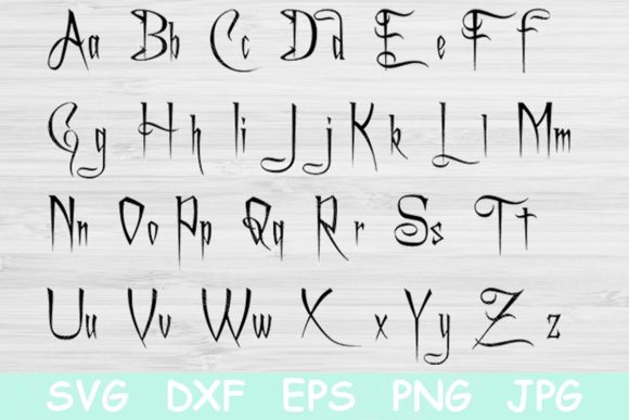 Script Vine Graphics for Crafts & Gifts